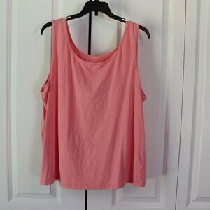 Talbots Lightweight Pink Tank Top Womens Size 2X